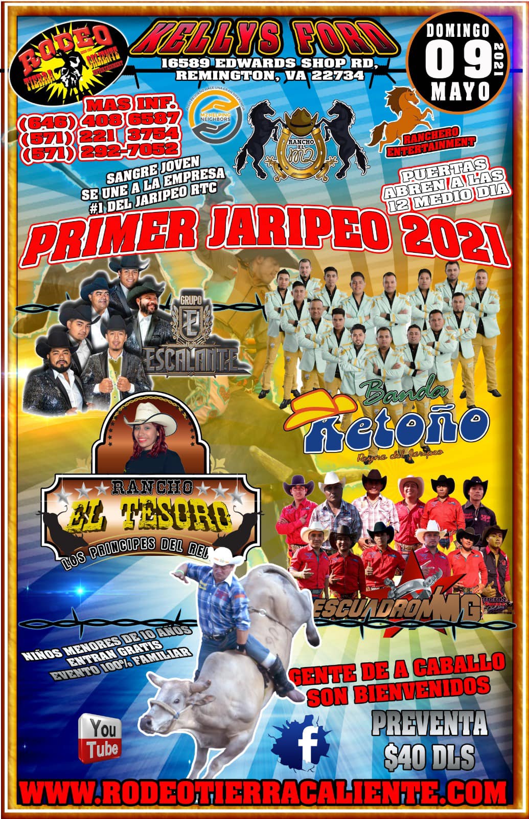 Rodeo Tierra Caliente Events